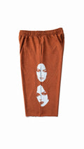 Washed Brown Duality Capris
