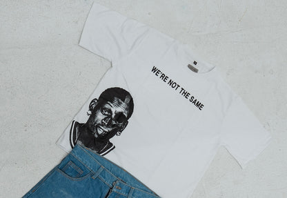 “WE’RE NOT THE SAME” Denis Rodman Cropped Boxy Fit Tee