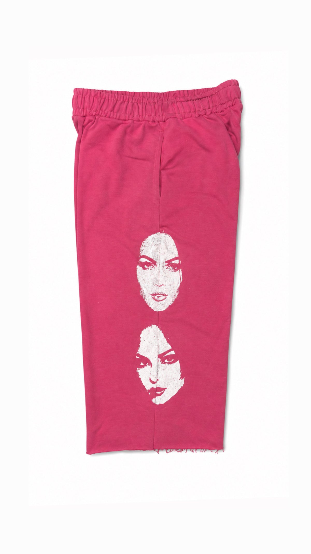Washed Pink Duality Capris